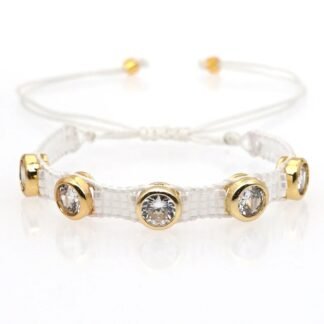 Bracelet miyuki strass